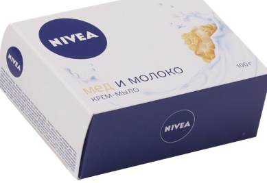 Крем мыло NIVEA Мед и молоко, 100 гр. Лента