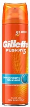 Гель для бритья Gillette FUSION Увлажняющий, 200 мл. Лента