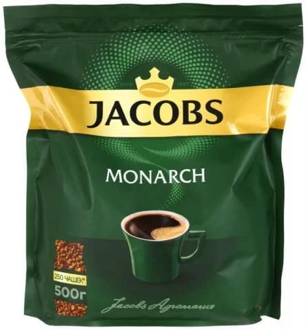 Кофе Растворимый Jacobs Monarch, 500 гр. Лента